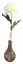 Krizantém a száron Exkluzív krém & világos zöld 60cm művirág