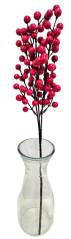 Ozdoba pick jagody 58cm czerwony
