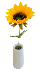 Artificial Sunflower 38cm Yellow
