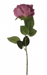 Ruža fialová 74cm umelá