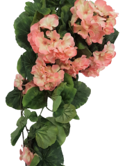 Sztuczny geranium pełzający "8" różowy 70cm