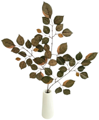 Decorazione ramoscello Faggio 67cm autunno artificiale