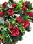 Pogrebni vijenac ovalan Ruže & dodaci 80cm x 55cm
