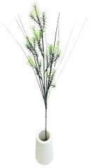 Dekorace přízdoba asparagus zeleň umělá 58cm