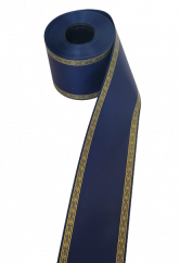 Mourning ribbon free only with a wreath Dark Blue