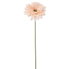 Gerbera kusová 44cm bledo-ružová umelá