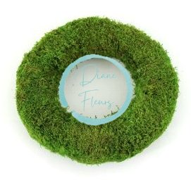 Moss Wreath Ø 30cm Green