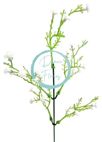 Dekorácia prízdoba Gypsophila zeleň umelá 42cm