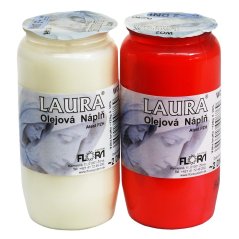 Polnjenje olja Laura 120g W02 čas gorenja 2 dni