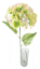 Hortensja kremowo-zielona i różowa sztuczna 60cm