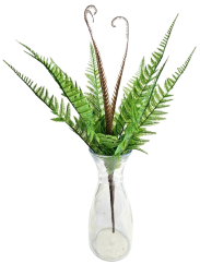 Umelá Dekorácia zelená papraď 50cm - Top kvalita