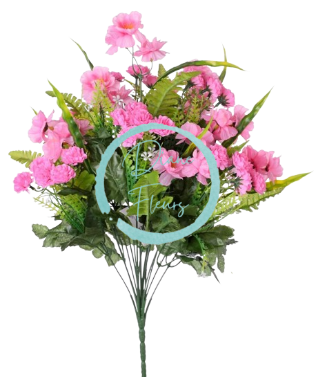 Luxusní kytice třešeň 50cm růžová umělá