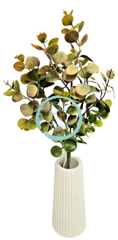 Dekoracja eukaliptus zieleń 44cm sztuczna