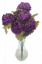 Chryzantémy kytica x10 53cm fialová umelá