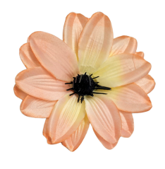 Cap de floare de Clematis Ø 11cm roz deschis flori artificiale