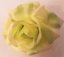 Cap de floare de trandafir O 3,9 inches (10cm) Mint flori artificiale
