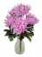 Chryzantémy kytice x5 fialová 50cm umělá - nízká cena