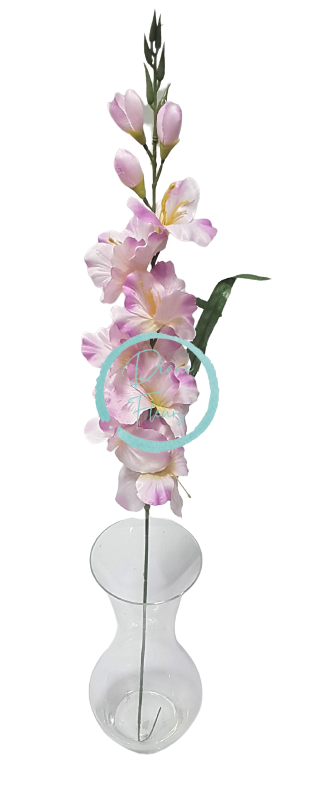 Künstliche Gladiole 78cm Rosa