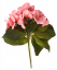 Kytička fialka ružová 23cm umelá