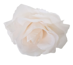 Cvetna glavica vrtnice O 10cm svetlo roza umetna