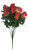 Künstliche Rosen Blume Rot "12" 45cm