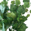 Dekoráció gally zöld mesterséges növény szőlőlevelek 45cm