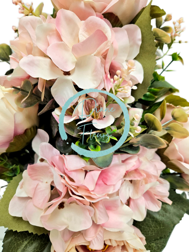 Exclusive Artificial Peonies Bouquet 52cm x 30cm Pink
