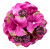 Hortenzia hlava umelá 16cm vínová