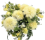 Cardo e accessori grande mazzo 40 cm artificiale giallo chiaro