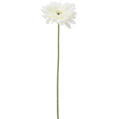 Gerbera komad 44cm bijela umjetna