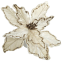 Dekorácia prízdoba pick vianočná ruža poinsettia 21cm
