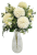 Künstliche Distel & Zubehör strauß 40cm Creme