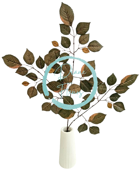 Decorazione ramoscello Faggio 67cm autunno artificiale