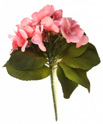 Buchet de Violete 23cm roz flori artificiale