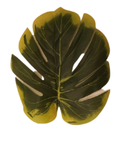 Monstera list zeleni 42cm umjetni