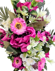 Buket Anemone 44cm umjetna bordo