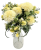 Künstliche Distel & Zubehör strauß 40cm Hellgelb