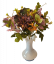 Artificial Gerbera Daisy & Orchid Bouquet 33cm Lilac