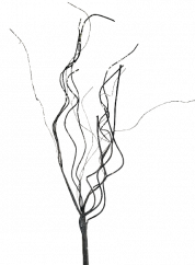 Božićni ukras umjetna grančica 70cm