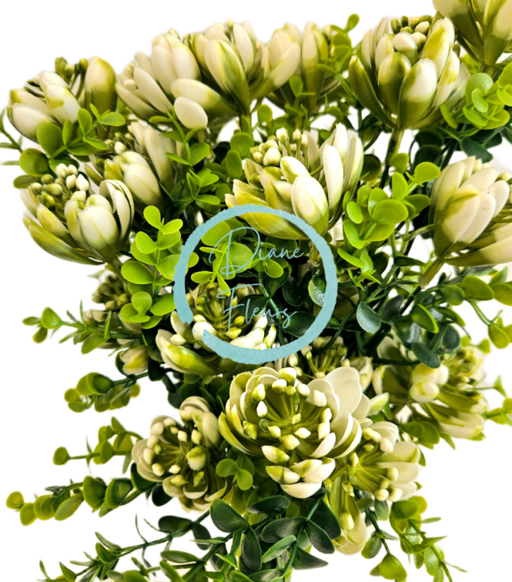 Изкуствена зелена декорация x24 46 см