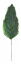 List Hosta Bohyška zelený 43cm umělý
