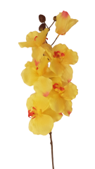 Orchidea Cattleya Žlutá 72cm umělá