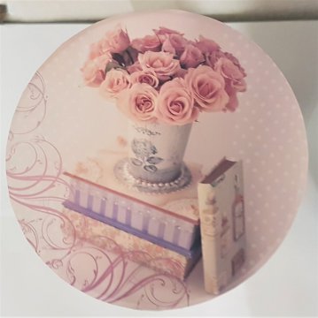 Cutie cu flori (Flower Boxes) - Color - roz