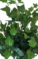 Dekoráció gally zöld mesterséges növény borostyán 58cm