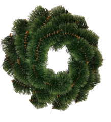 Věnec kruh Ø 50cm borovicový umělý