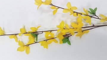 Mesterséges Aranyeső virág - Anyag - selyem
