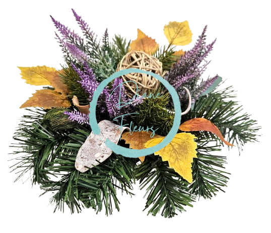 Jesenska dekoracija Ø 30cm x 16cm