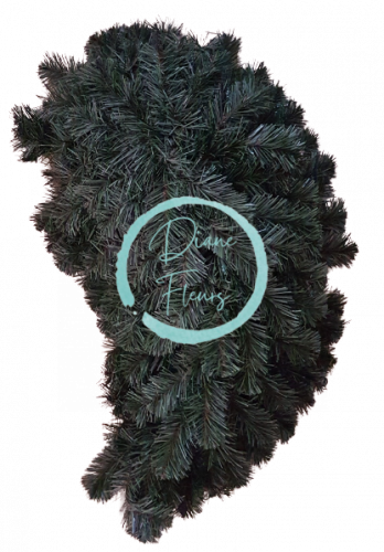 Artificial Wreath Tear Shaped 60cm x 45cm