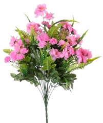 Luxurious Artificial Cherry Bouquet 50cm Pink