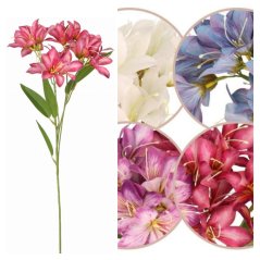 Ľalia vetva 54cm umelá mix farieb, 24ks v balení